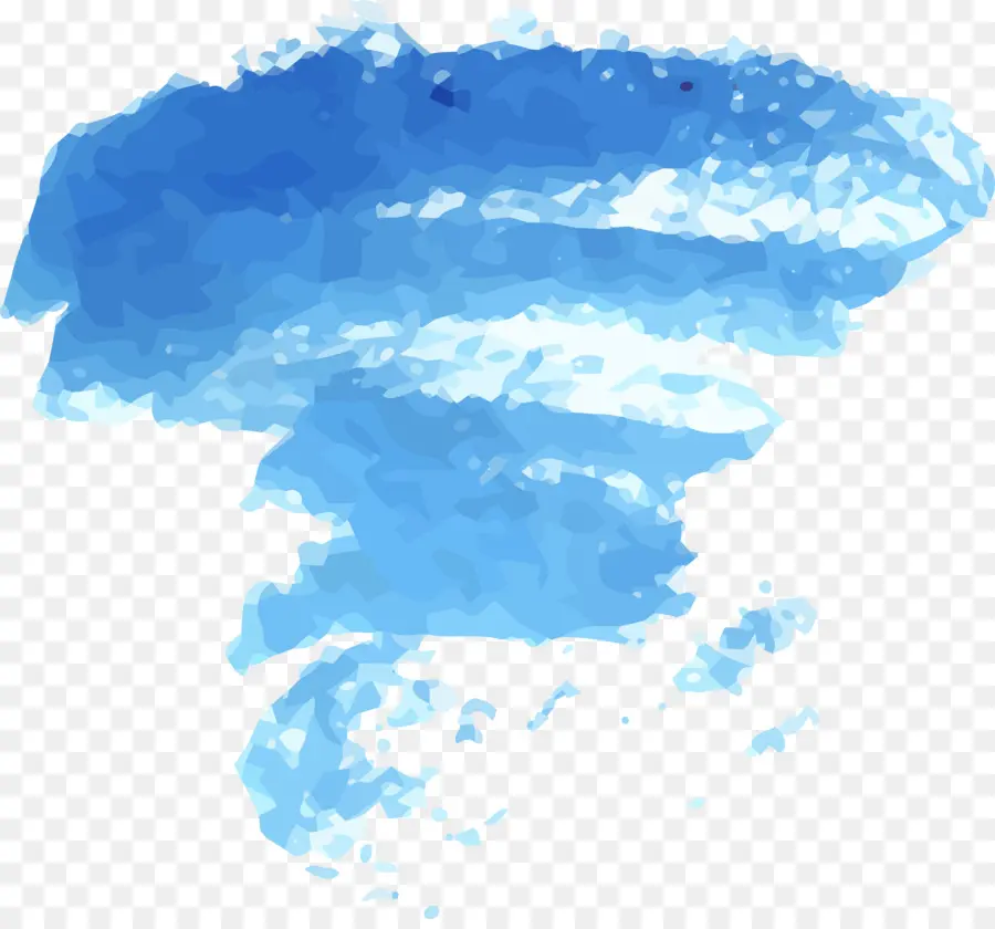 Pintura A La Acuarela，Tinta PNG