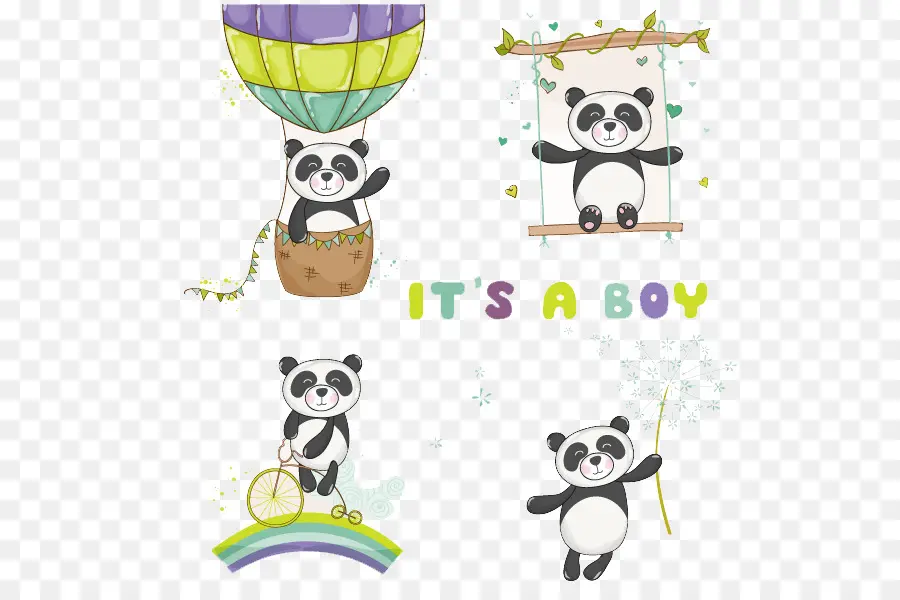 Pandas，Lindo PNG