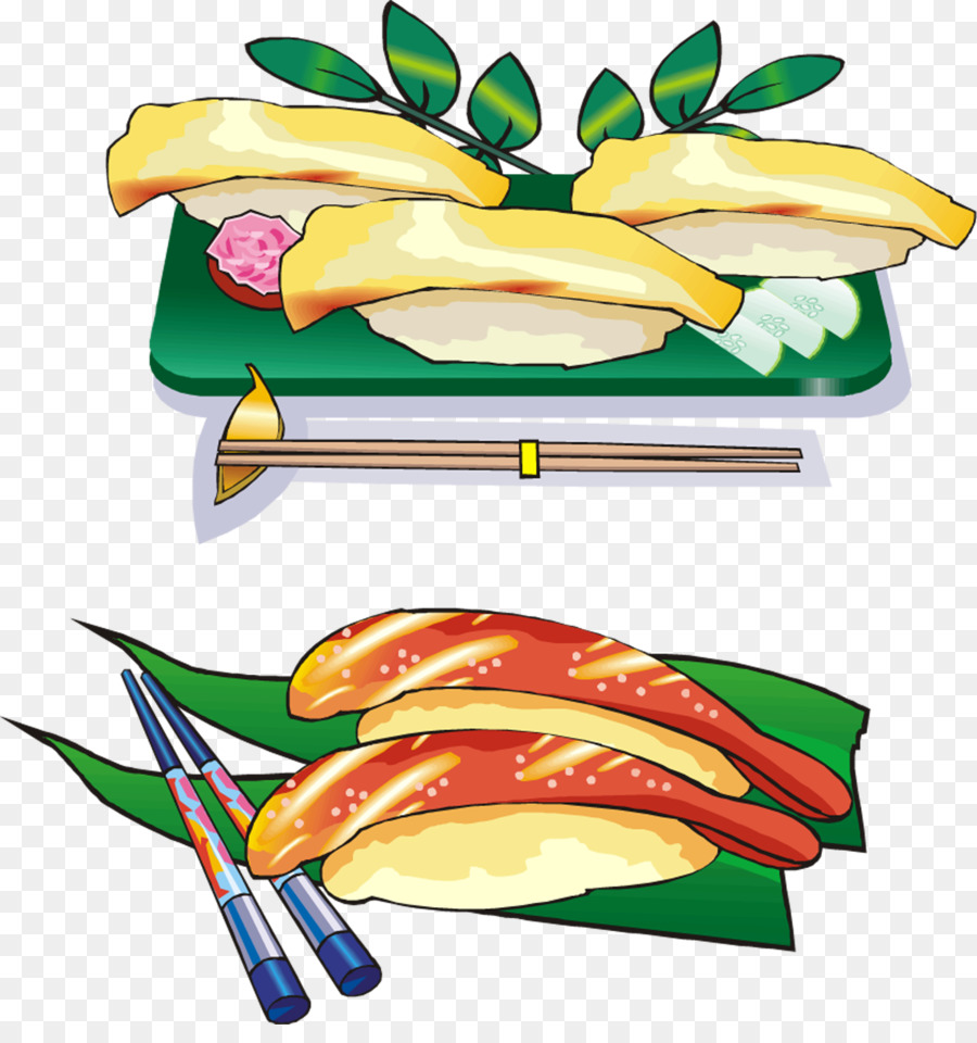 Sushi，Palillos PNG