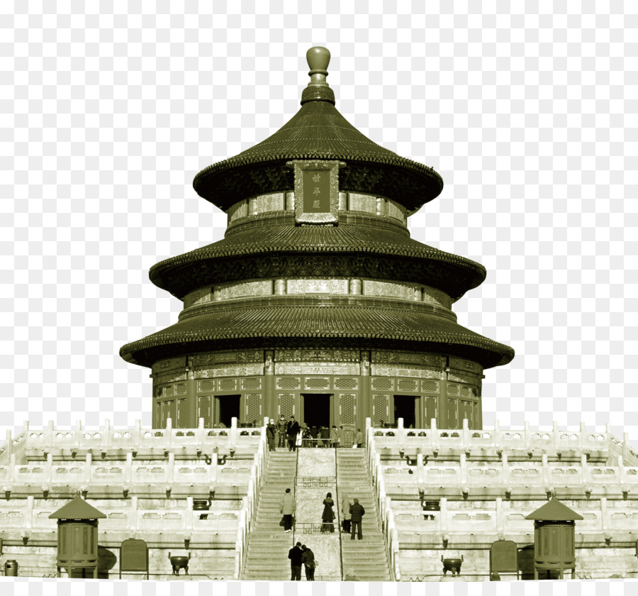 La Plaza De Tiananmen，Templo Del Cielo PNG