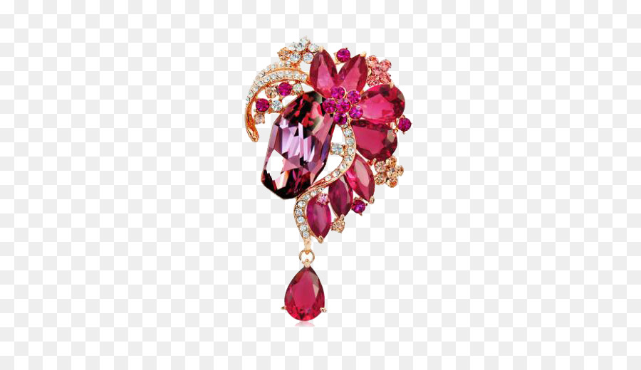 Ruby，Broche PNG