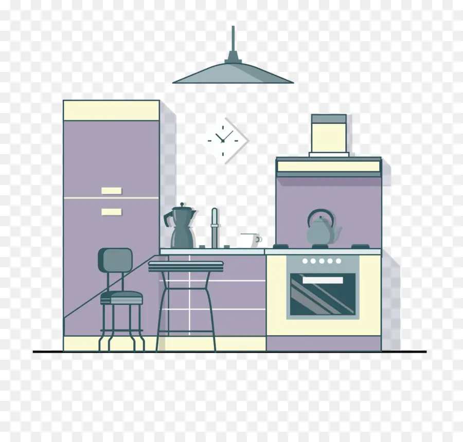 Refrigerador，Cocina PNG