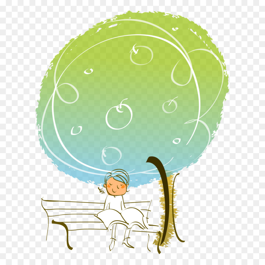 Persona Leyendo，Árbol PNG