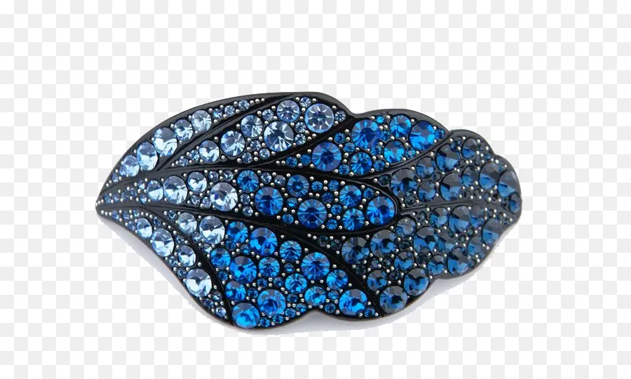 Broche Azul，Hoja PNG