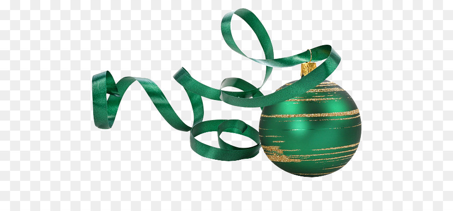 Adorno De Navidad，Verde PNG