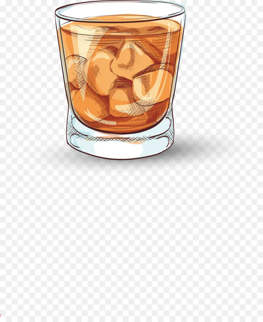 Vaso De Whisky，Hielo PNG