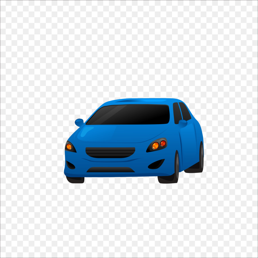 Coche，Azul PNG