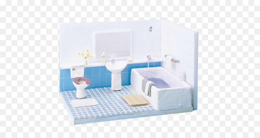 Baño En Miniatura，Bañera PNG