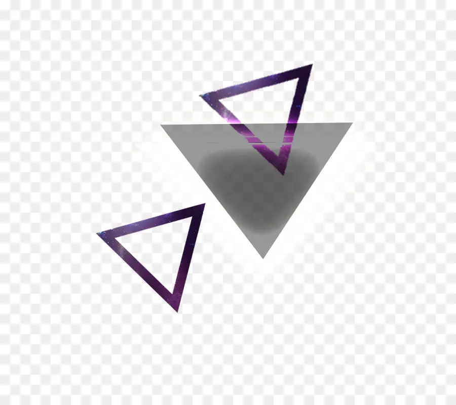 Triangulos，Púrpura PNG