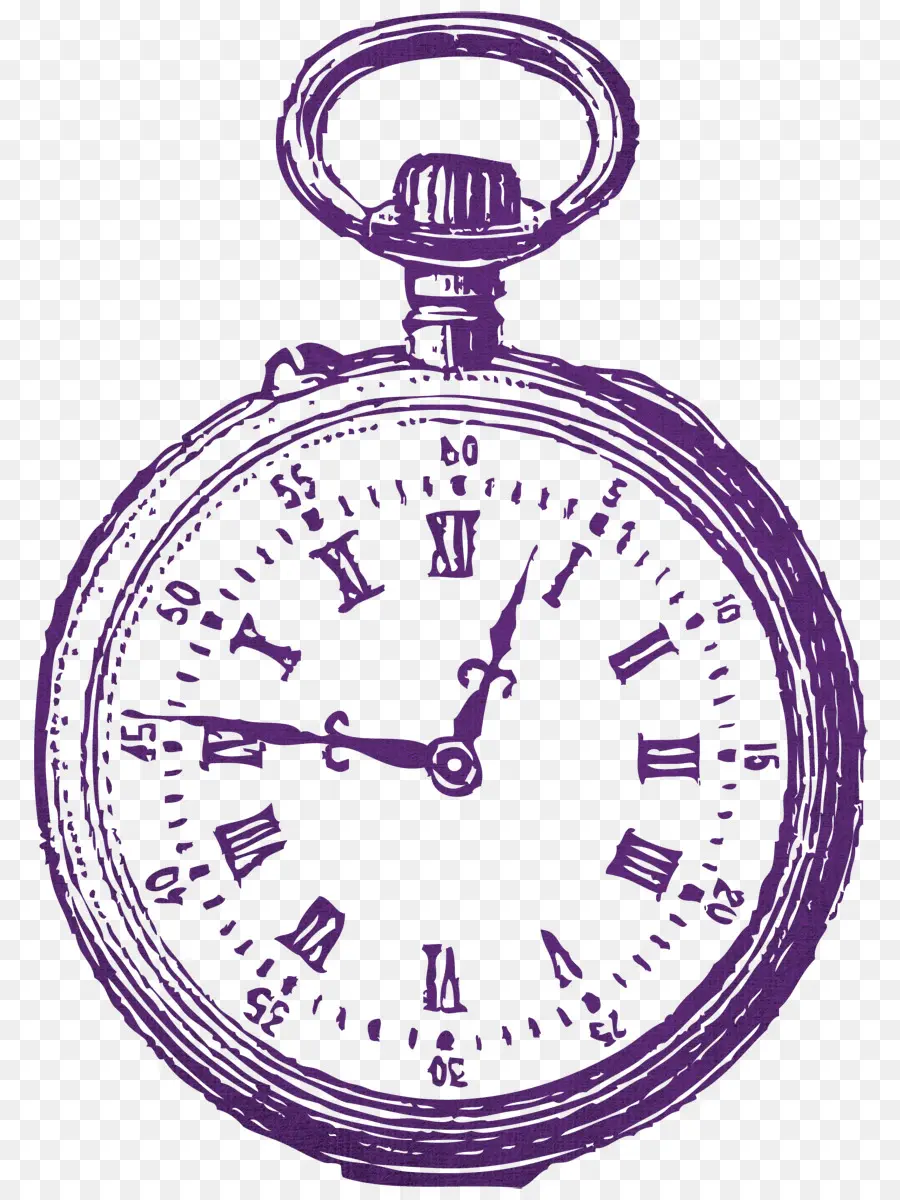 Reloj De Bolsillo，Una Fotografía De Stock PNG