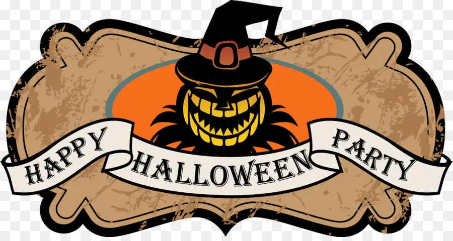 Signo De Fiesta De Halloween，Víspera De Todos Los Santos PNG