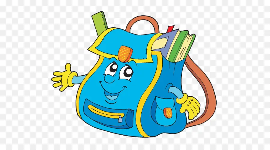 Mochila De Dibujos Animados，Mochila PNG