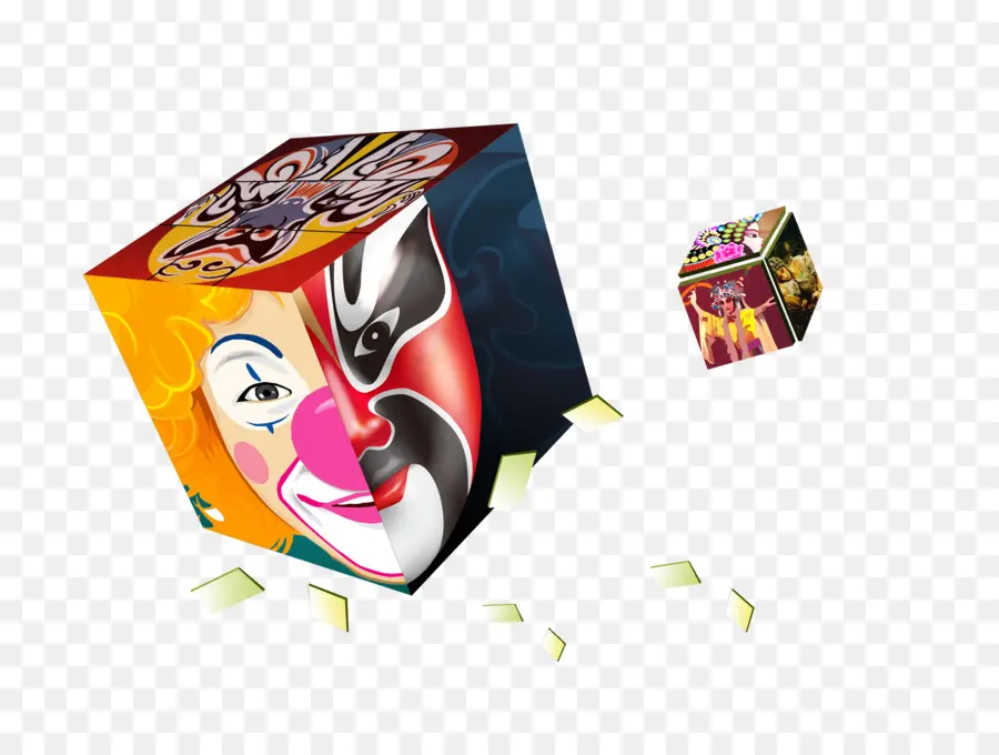 Cubo De Payaso，Cara De Payaso PNG