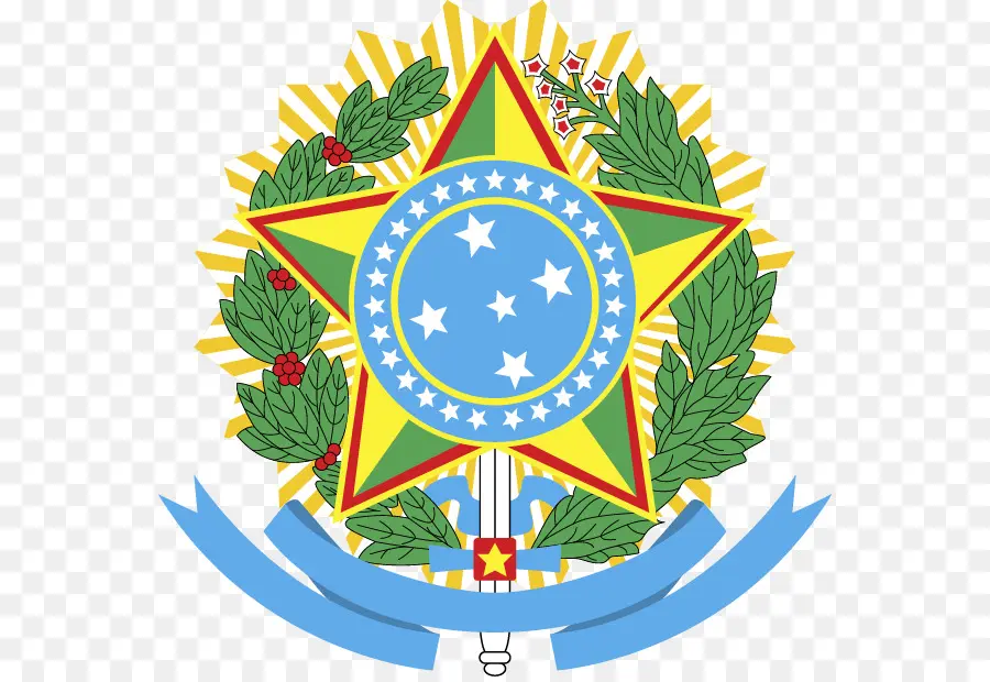 Escudo De Armas De Brasil，Emblema PNG