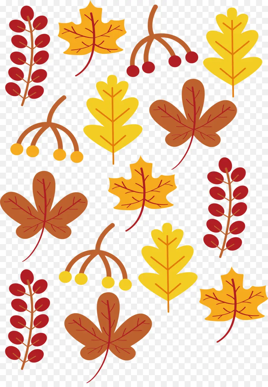 Hojas De Otoño，Caer PNG