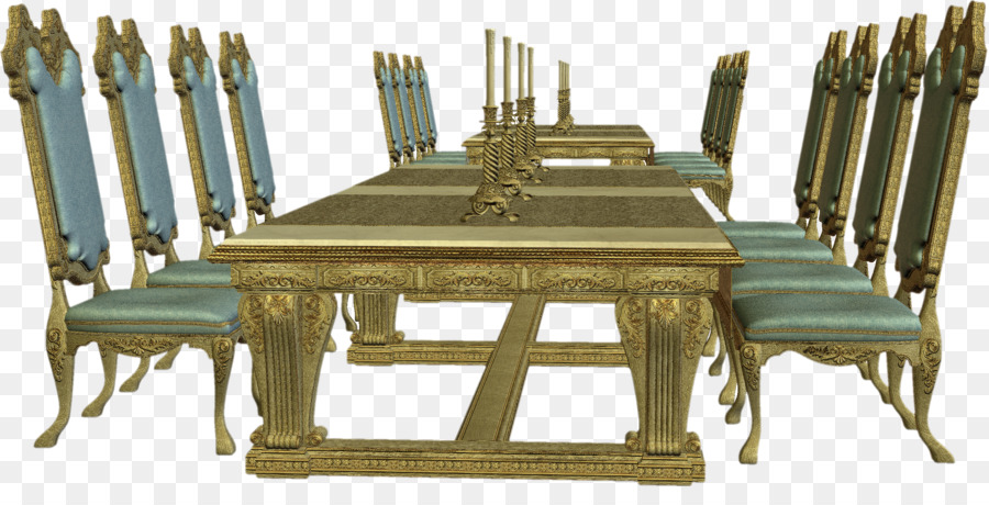 Mesa De Comedor，Sillas PNG