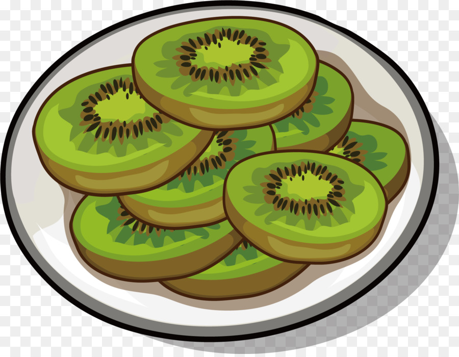 Rebanadas De Kiwi，Lámina PNG