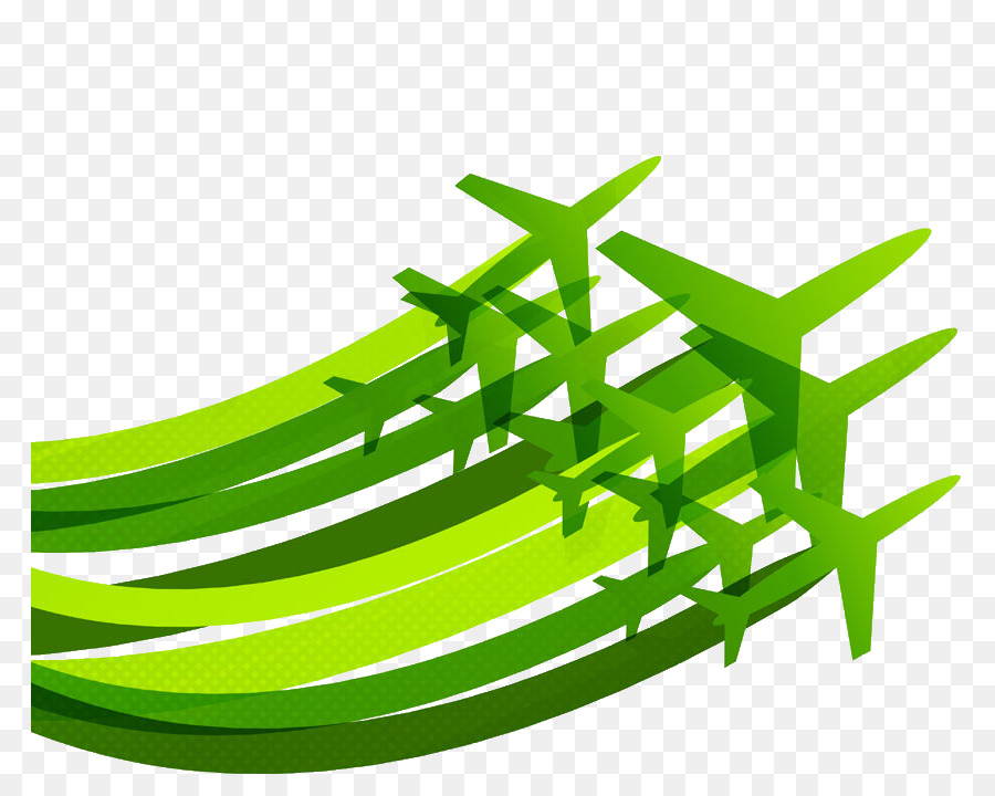 Aviones，Verde PNG