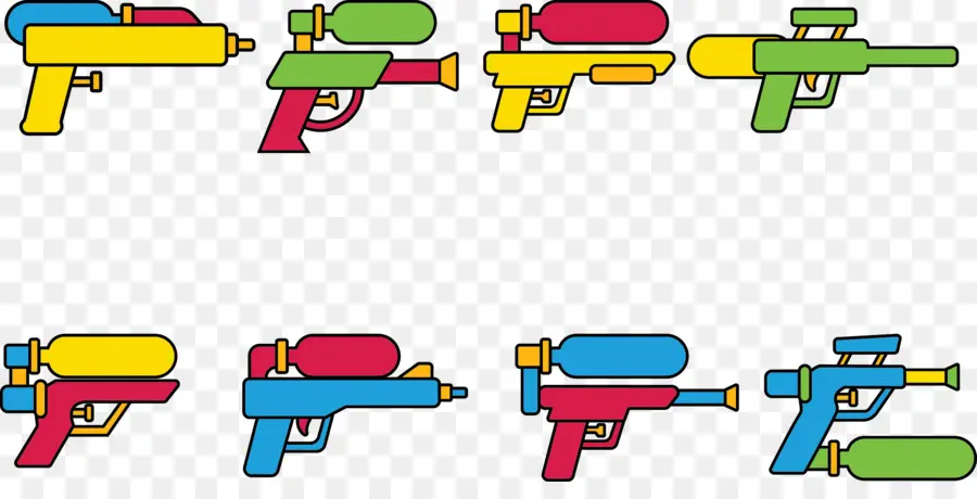 Vector De Jet，Pistola De Agua PNG