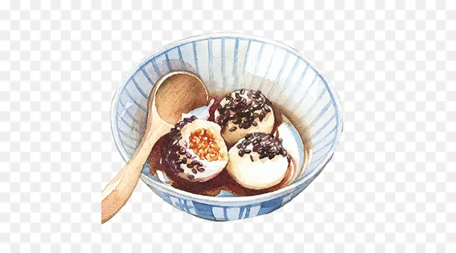 Postre En Un Tazón，Dulce PNG