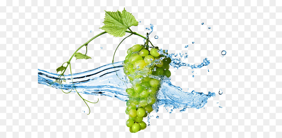 Uvas Verdes，Agua PNG