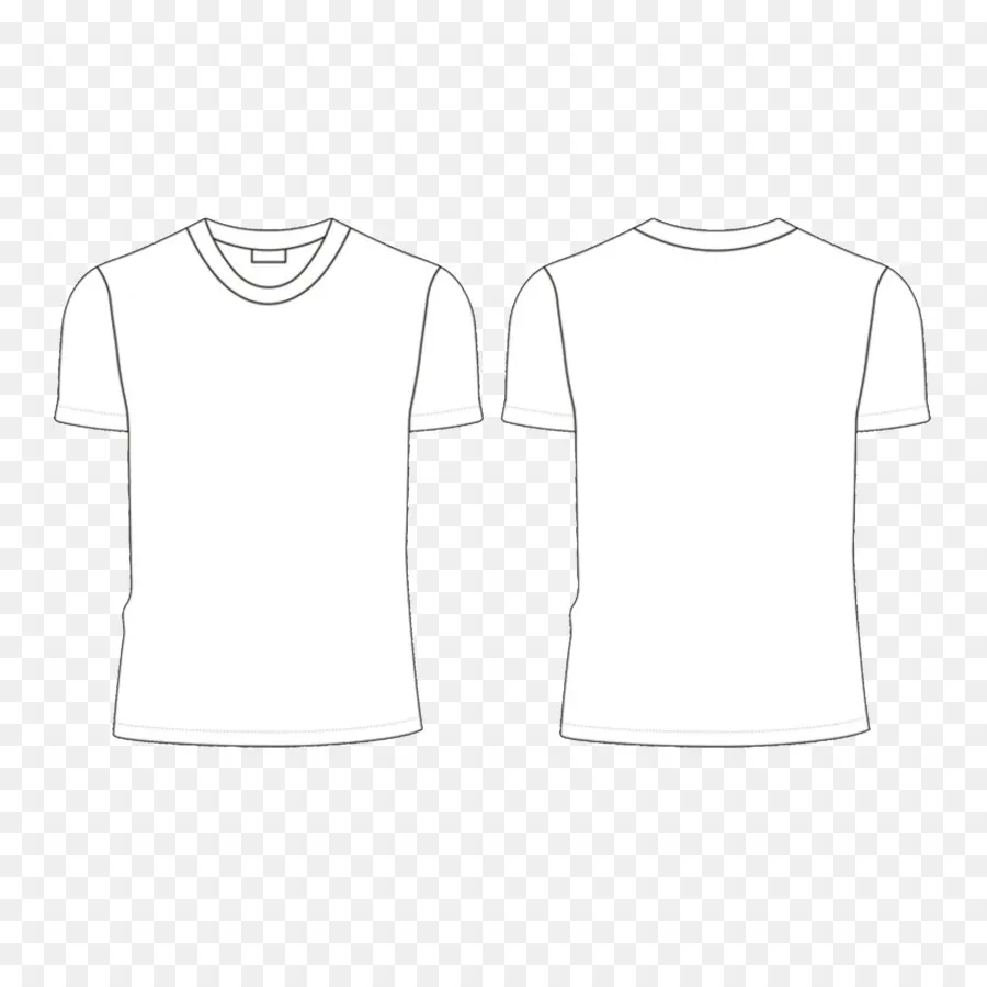 Camiseta，Blanco PNG