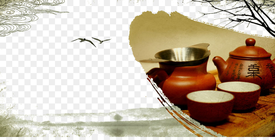 Té，Teaware PNG