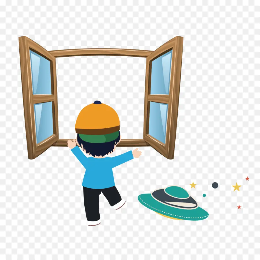 Ventana，De Dibujos Animados PNG