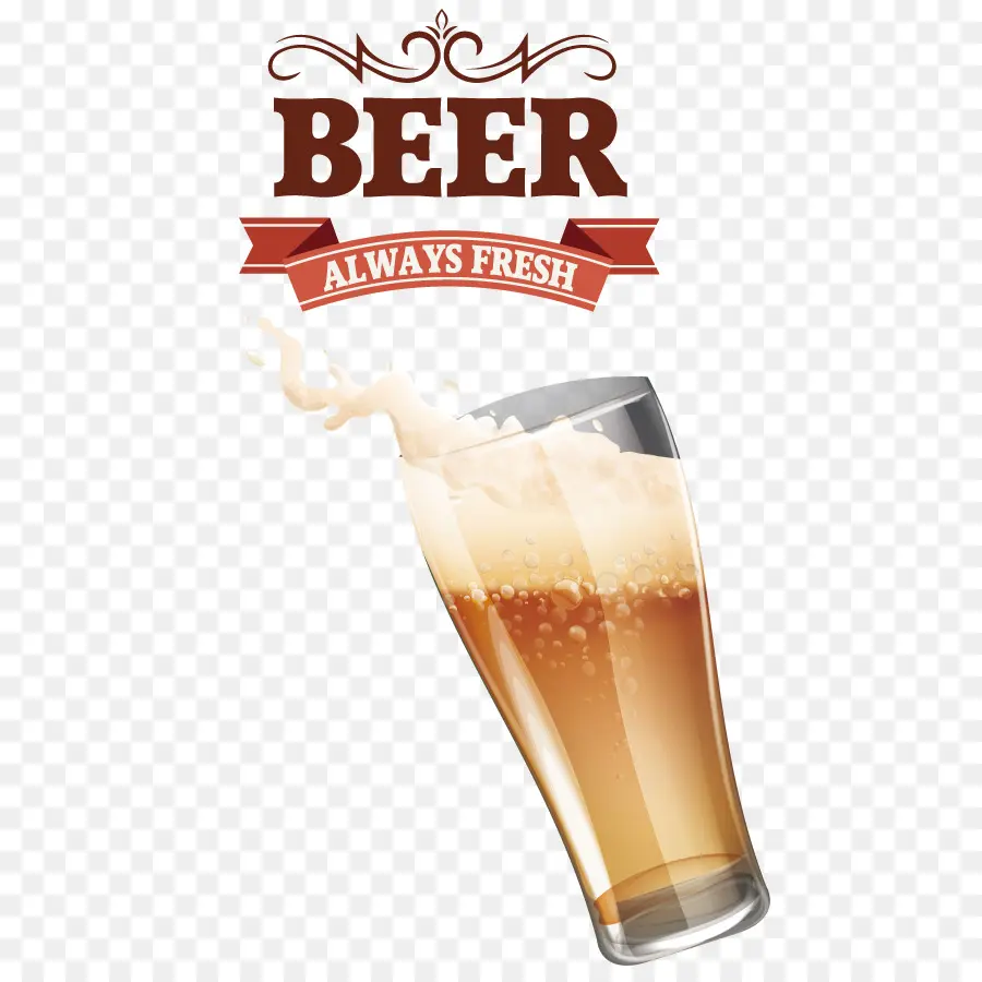 Cerveza，Vaso PNG