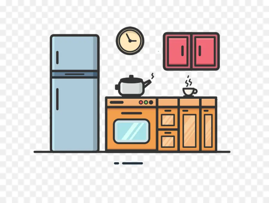 Dibujo，Cocina PNG