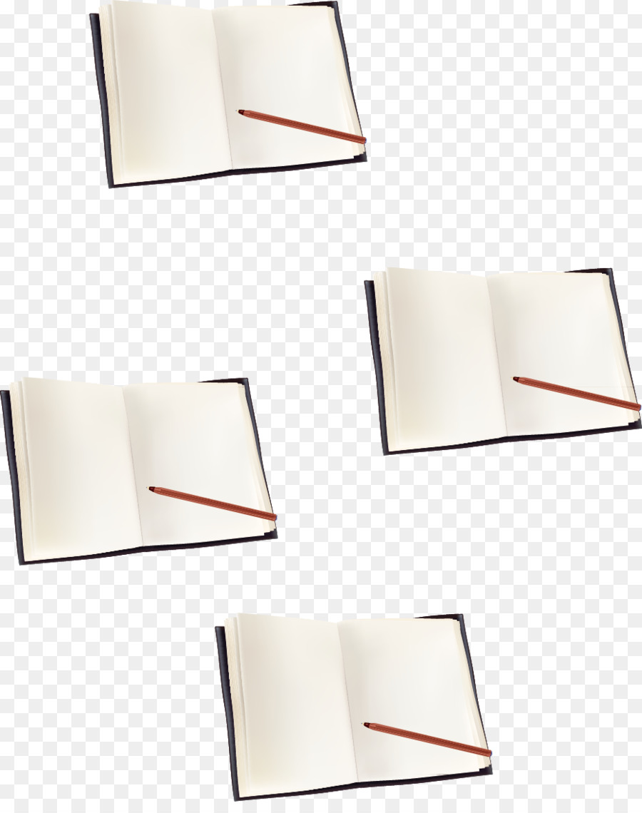 Cuaderno Abierto，Papel PNG