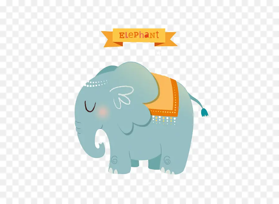 Elefante De Dibujos Animados，Lindo PNG