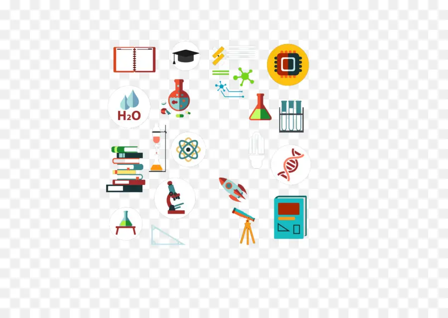 Iconos De Ciencia，Educación PNG