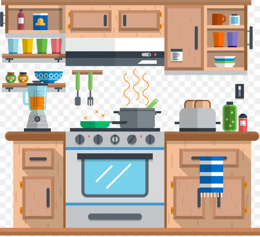 Cocina，Dibujos Animados PNG