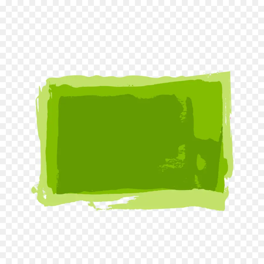 Trazo De Pincel Verde，Pintar PNG