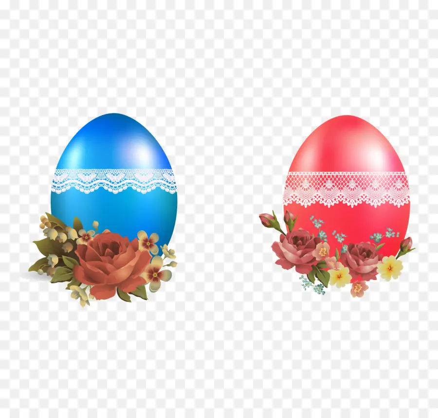 Huevos De Pascua Decorados，Huevos PNG