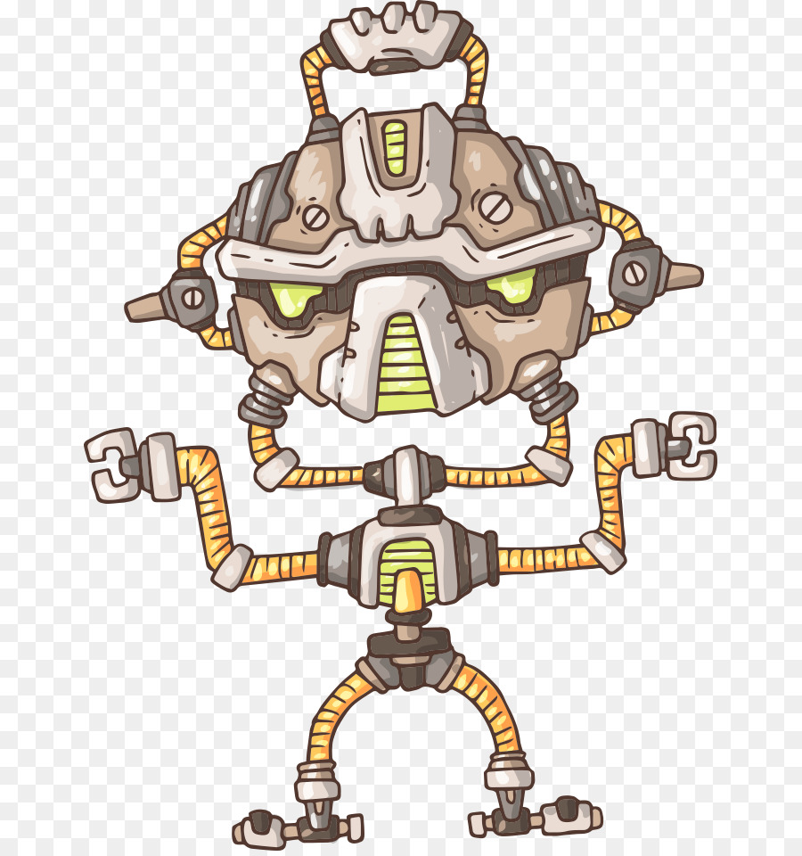 Robot，De Dibujos Animados PNG