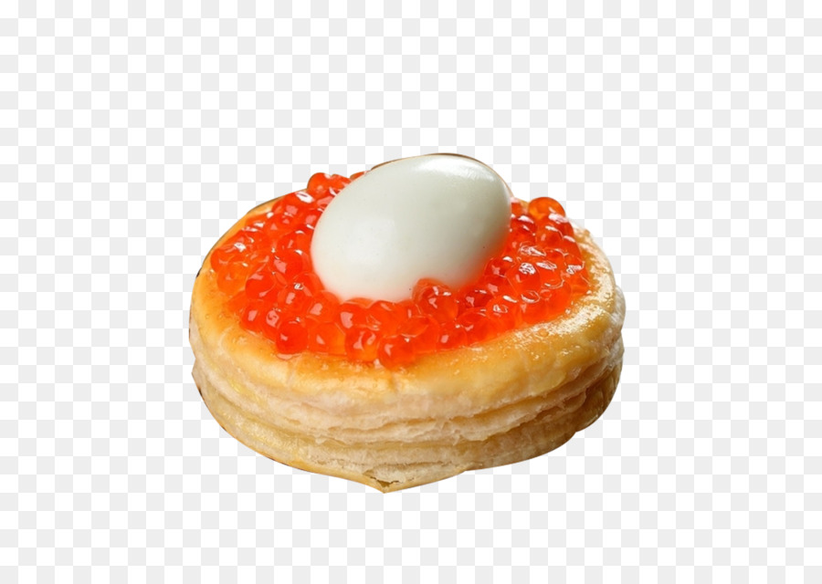 Pastelería Con Caviar Y Huevo，Aperitivo PNG