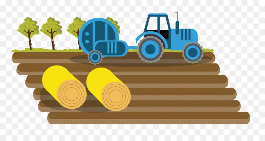 Tractor，Agricultura PNG