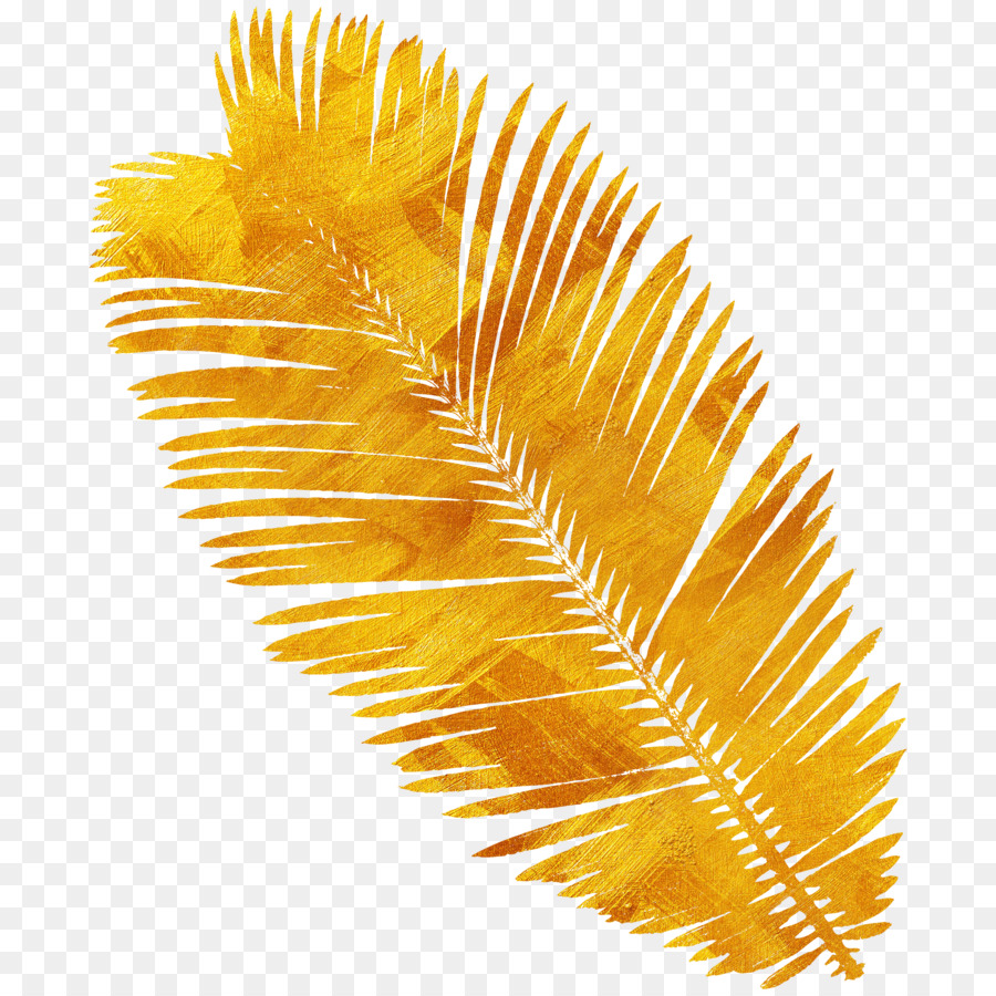 Hoja Dorada，Decorativo PNG