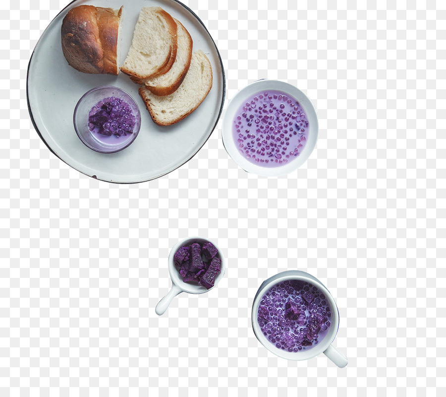 Pan Y Bebida Morada，Desayuno PNG