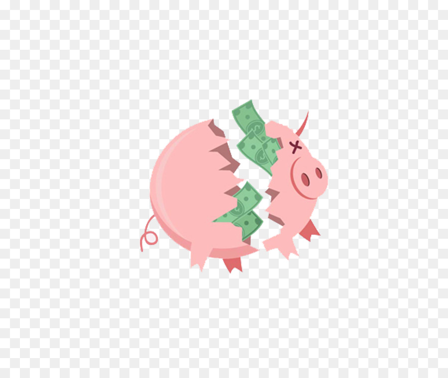 Cerdo Doméstico，Alcancía PNG