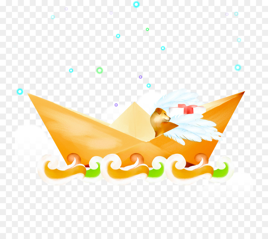 Barco De Papel，Origami PNG