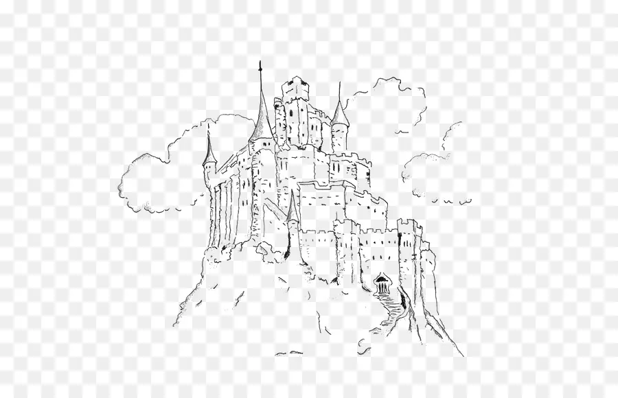 Castillo，Dibujo PNG