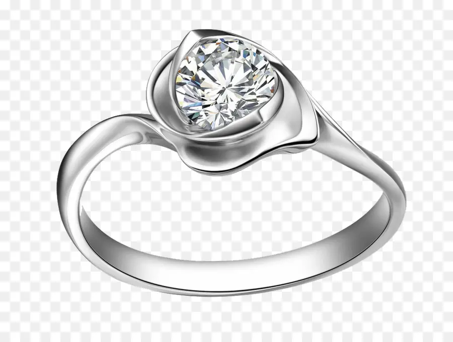 Anillo De Diamantes，Joyas PNG