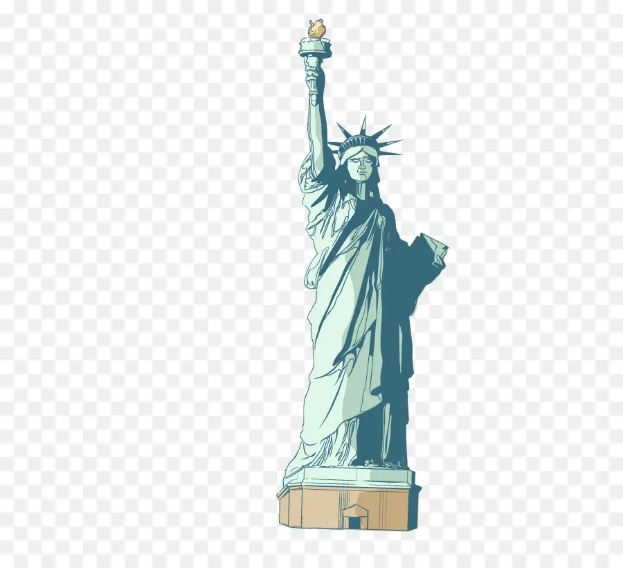 Estatua De La Libertad，Nueva York PNG