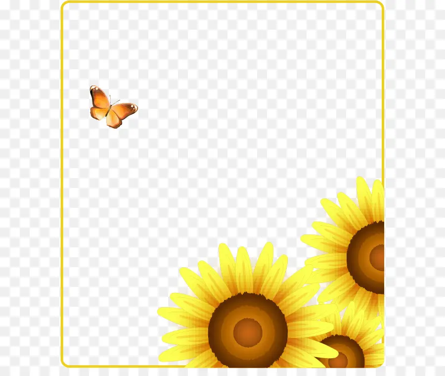 Común De Girasol，Descargar PNG