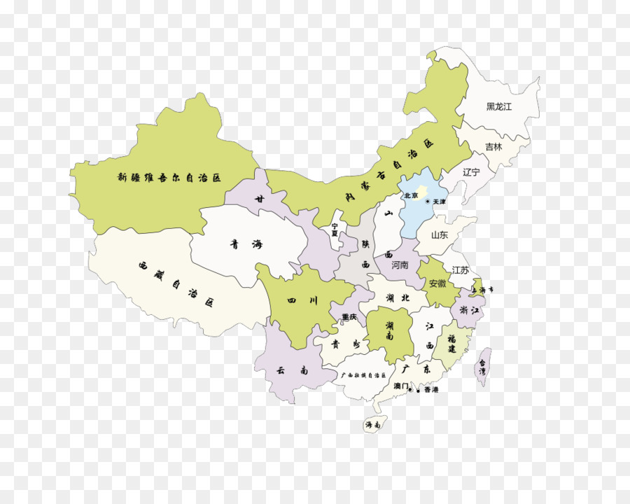 China，Mapa PNG