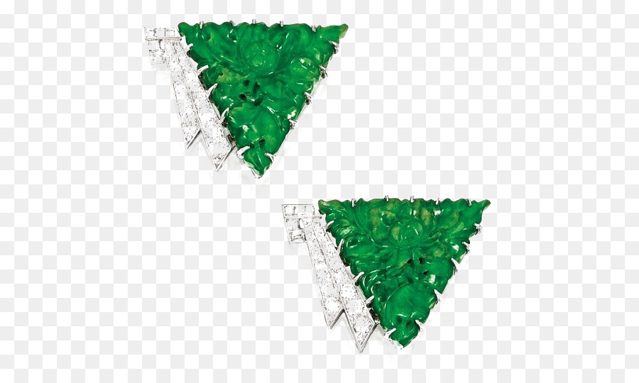 Pendientes Verdes，Accesorios PNG