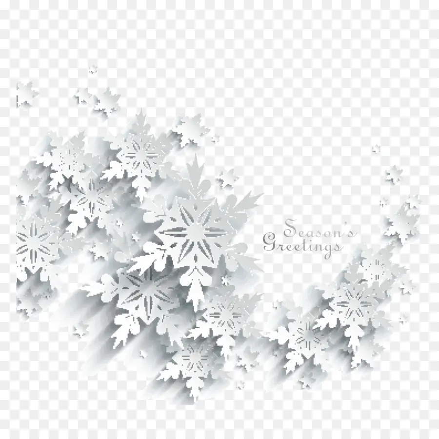 Copos De Nieve，Invierno PNG